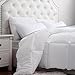 Bedsure King Comforter Duvet Insert with Corner Ties-Quilted Down Alternative Comforter Box Stitching Design White 102
