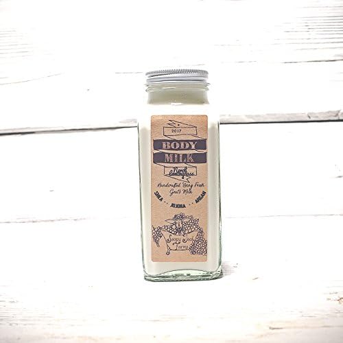Body milk, goats milk lotion, Neroli Lemongrass blend, aromatherapy lotion, body lotion, sensitive skin cream