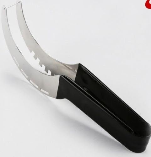 Genietti Watermelon Slicer Server Knife Cutter Corer Scoop Stainless Steel Tool