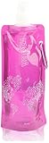 JUJEO Vapui Folding Reusable Water Bottle, Purple, 16-Ounce