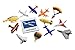 Curious Minds Busy Bags Aircraft Vehicles to Matching Cards - Match Airplane, Jets and other Aircraft Miniatures to Photos