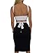 KAKALOT Women's Criss Cross Halter Bandage Crop Tops Cut Out Active Bustier Cami S White