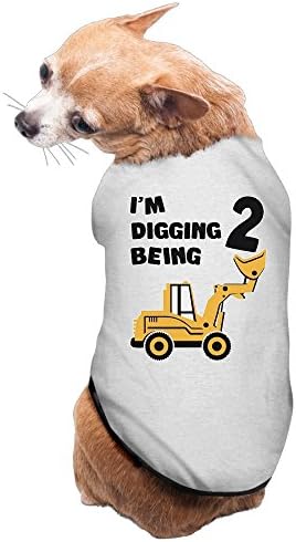 DOGGIE 2 Years Old 2nd Birthday Dog Sweater Puppy Warm T-shirt