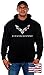 JH DESIGN GROUP Men’s Chevy Corvette C7 Pullover Hoodie Sweatshirt (Medium, BSC6-black)