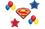 Superman Party Balloon Decoration Kit