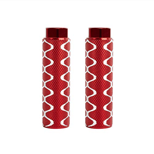 image for NOSTAFY 2PC 3/8 inch - 26 Teeth Aluminum Alloy Bike Pegs Foot Pedals (