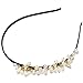 niceeshop(TM) Fashion Bling Rhinestone Hair Hoop Crystal Bead Headband For Bang Fringe