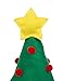 DomeStar Christmas Tree Hat, Funny Hat Novelty Santa Hat Crazy Hats Christmas Hat for Christmas Parties Thanksgiving Adults and Teens