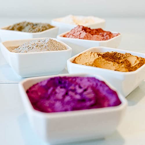 Bare Essentials Living Green Kaolin Clay Powder 12 oz, Natural Clay Face Masks Skincare, Clay