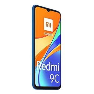 Xiaomi Redmi 9C Smartphone, 2 GB + 32 GB, 6.53" HD+ Dot Drop Display 5000mAh (typ), 13 MP, con AI Face Unlock, Tripla Fotocamera, Blu (Twilight Blue) - immagine 4
