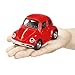 Toy Diecast Car Play Vehicles, Pull Back Action with Lights and Sounds 1:38 - iPlay, iLearn (Red)