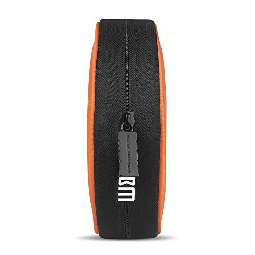CD/DVD Portable Carry Wallet BUBM 32 CD Disc Capacity Waterproof Storage Case Compact and Easy to Store for Car Home and Travel Orange