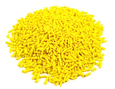2 Pounds Yellow Sprinkles BULK Jimmies - Edible