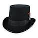 Belfry Mens Top Hat Black Small