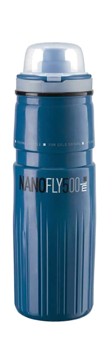 Elite Nano Fly, with MTB cap, thermal 4 hour, blue 500 ml
