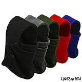 LifeShop X-Degree Heavyweight Thermal Micro Fleece Hood with Adjustable Drawstring