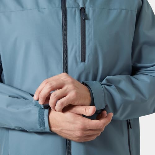 Hombres Chaqueta Crew 2.0, Azul marino lavado, S