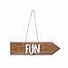 Talking Tables Blossom & Brogues Wedding Venue Signs for a Wedding Reception, Multicolor (6 Pack)