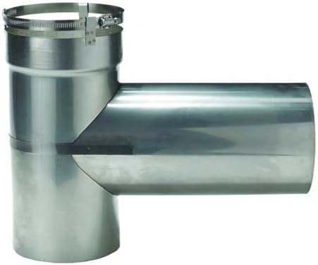 Fireside Chimney Supply 2 Part Flex Tee - 6in