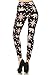 Leggings Depot Ultra Soft Women's Popular Best Printed Fashion Leggings Set1 (Elephant Brigade)
