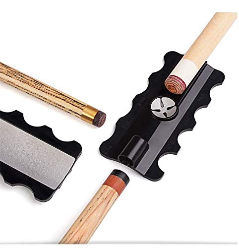 POFET Five-In-One Billiard Pool Cue Tip Repair Shaper Tool,Accessories Trimmer/Burnisher/Shaper/Tapper