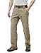 CQR CQ-TLP104-KHK_38W/30L Men's Tactical Pants Lightweight EDC Assault Cargo TLP104