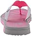 SKECHERS Performance Womens Go Flex-Vitality Flip Flop,Gray/Hot Pink,7 M US