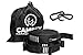 CAMPFY Hammock Straps - New XL Heavy Duty Tree Strap Design, 3X Stronger Loop System, Fail Resistant Stitching, No Stretch, Combined 24 Feet Long, 40 Loops, 4000LBS Breaking Limit | 2 Carabiners