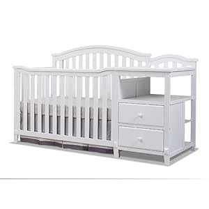 Amazon.com : Sorelle Berkley Crib and Changer - White : Baby