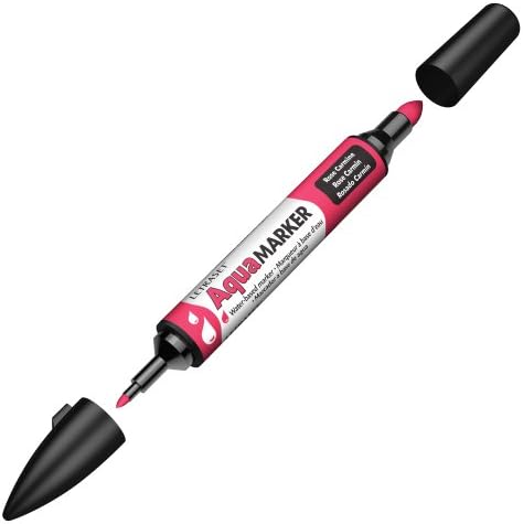 Letraset AquaMarker Twin Tip - Rose Carmine