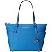 Michael Kors Jet Set Saffiano Leather East West Top Zip Tote - Heritage Blue