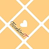 Single Heart Nail Vinyls By Twinkled T - 1 Sheet of 24 Stencils and 24 Decals