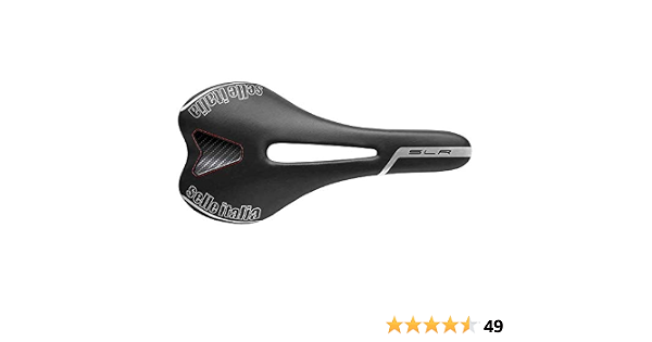 Amazon.com : Selle Italia SLR TM Flow Road Bike Saddle - Comfortable MTB  and Road Bicycle Seat for Men and Women - 275 x 131mm, 205g, Black : Sports  \u0026 Outdoors