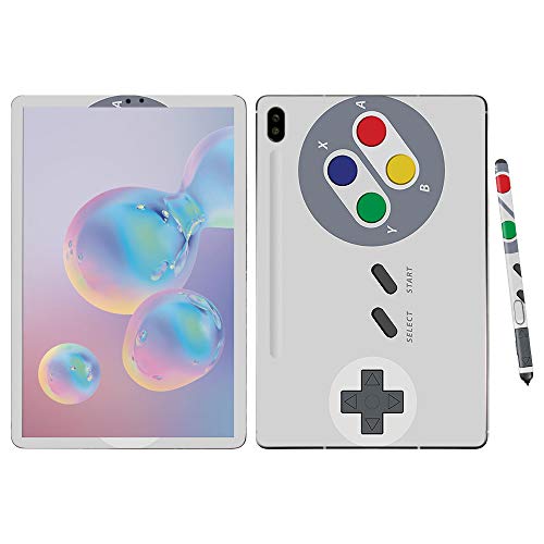 MightySkins Skin for Samsung Galaxy Tab S6 10.5" - Retro Gamer 1 | Protective,…