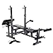 Goplus® Adjustable Weight Lifting Flat Incline Bench Fitness Strength Exercise