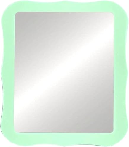 Miroir Magnétique Incassable Pour Casier – Rectangulaire 15 Cm, Parfait Pour École, Bureau, Dortoir Ou Voyage