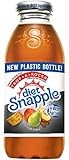 Diet Snapple Trop-A-Rocka Tea, 16 fl oz (12 Plastic Bottles)