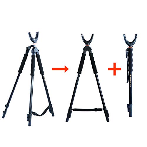 Vanguard Quest T62U Shooting Stick. Tripod, Bi Pod, Gun Pod All In One