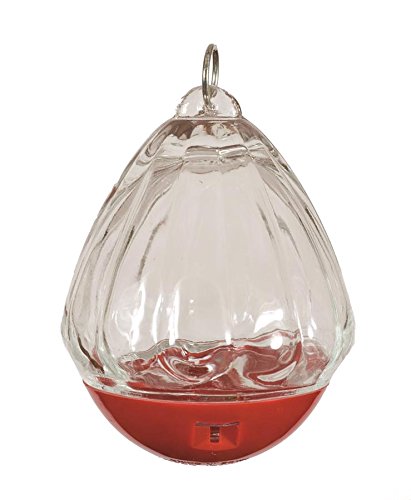 UPC 077625447121, Perky-Pet 447-12 Round 10-Ounce Glass Hummingbird Feeder