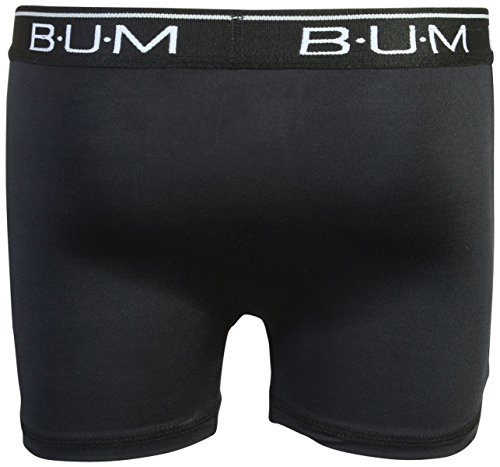 B.U.M. Equipment Boys\' Performance Active Compression Underwear Boxer Briefs (6 Pack), Navy/Charcoal/Black, Large/12-14' - Thumbnail 5