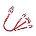 MYBAT 30PIN,8PIN,Micro 3-in-1 Red Noodle Charging Cable for APPLE The new iPad APPLE iPhone 4S/4 APPLE iPad 2 APPLE iPod touch (4th generation) APPLE iPad APPLE iPhone 3GS/3G APPLE iPod nano (5th generation) APPLE iPod touch (2nd generation) APPLE iPod classic APPLE iPod nano (4th generation) APPLE iPod nano (3rd generation) SAMSUNG M370 SAMSUNG R920 (GALAXY ATTAIN 4G) SAMSUNG I717 (Galaxy Note) SAMSUNG U380 (Brightside) SAMSUNG I847 (Rugby Smart) SAMSUNG R760 (Galaxy S II) SAMSUNG T769 (Galaxy