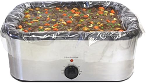 Cooking for a crowd? Pansaver Electric Roaster Oven Liners = EZ Cleanup! 8 Ct. Bulk Pack. Fits 16,18, 22 Qt. Roasters. Great equipment for cooking and feeding crowds, weddings, graduations, receptions
