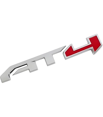 Aazon.co: AT4 Door Eble In Chroe &ap; Red For 2019-2024 GC Yukon