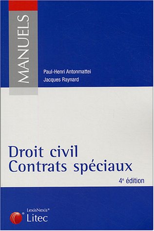 Droit civil, contrats spéciaux