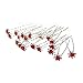 Unicra Wedding Hair Pins for Women Decorative Bridal Wedding Hair Accessories for Brides and Bridesmaids Pack of 20 (Red)