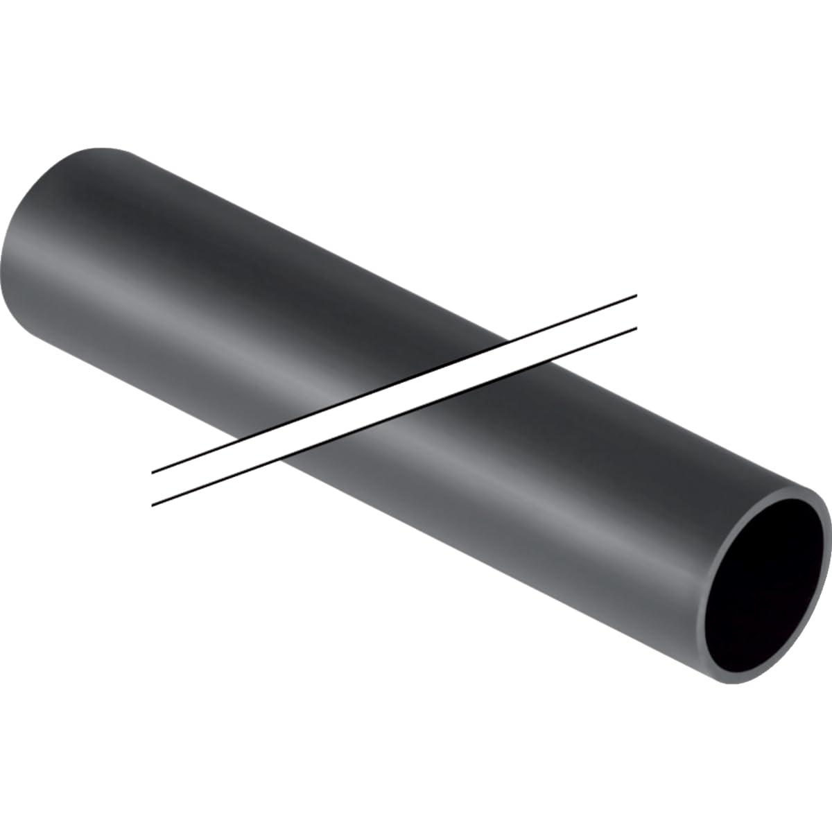 Geberit 1m White Male-to-Female Pipe Extension for Concealed Cisterns and Frames 152.170.16.1