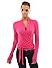 PattyBoutik Women's Convertible Long Sleeve Casual Wrap Knit Top
