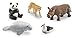 Learning Resources Jumbo Endangered Animals, Rhino, Manatee, Panda, Cheetah, and Albatross, Ages 2+