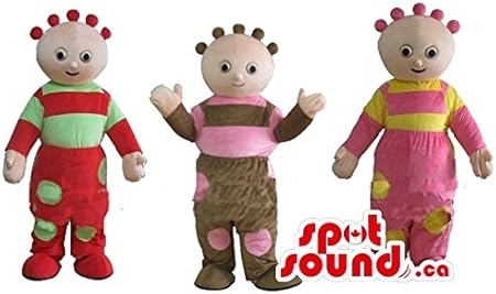 Amazon Tombliboosの漫画のキャラクターのトリオは マスコットカナダの衣装仮装をspotsound コスプレ 仮装 通販