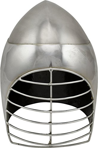 Red Deer French Style Bascinet Tournament Helmet